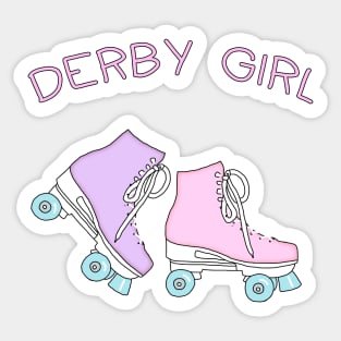 Derby Girl Sticker